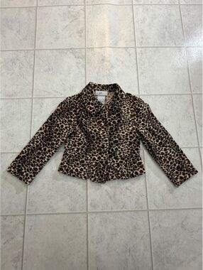 Byer California leopard print jacket